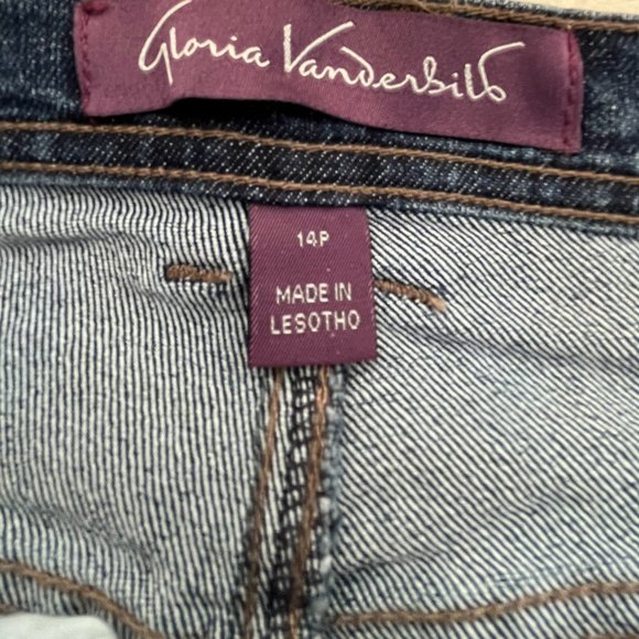 Gloria Vanderbilt Amanda jeans size 10 petite - Picture 2 of 6